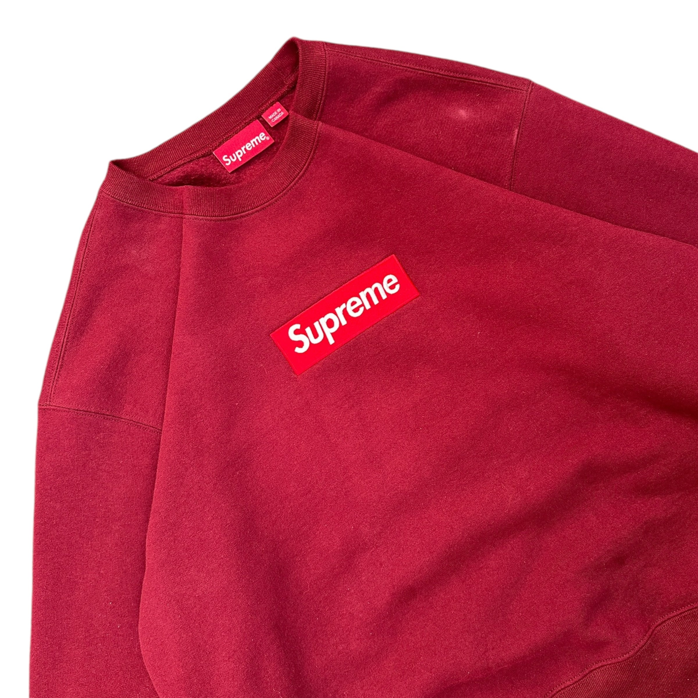 SUPREME BOX LOGO CREWNECK (M)