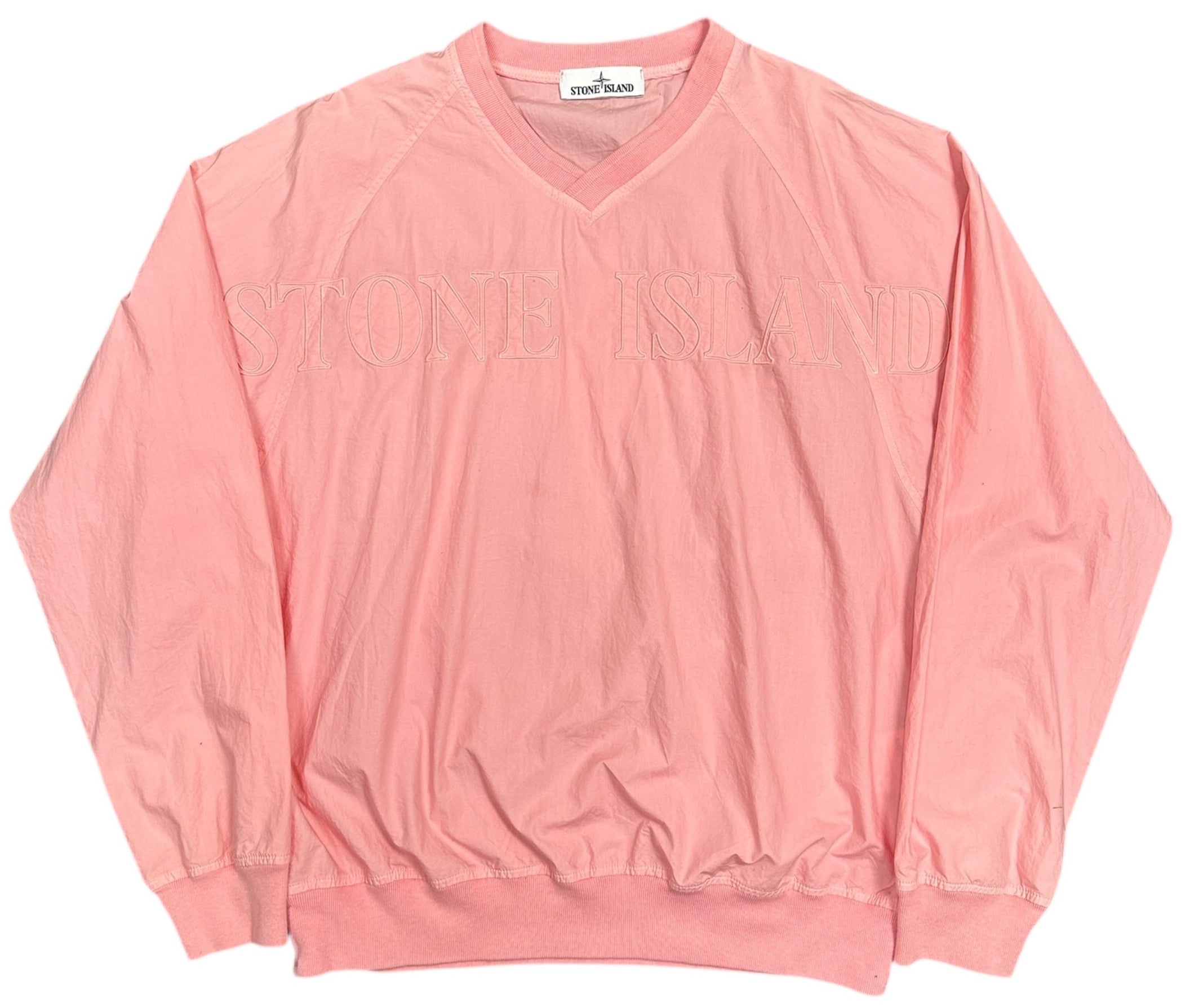 STONE ISLAND LIGHT COTTON TELA CREWNECK (M)