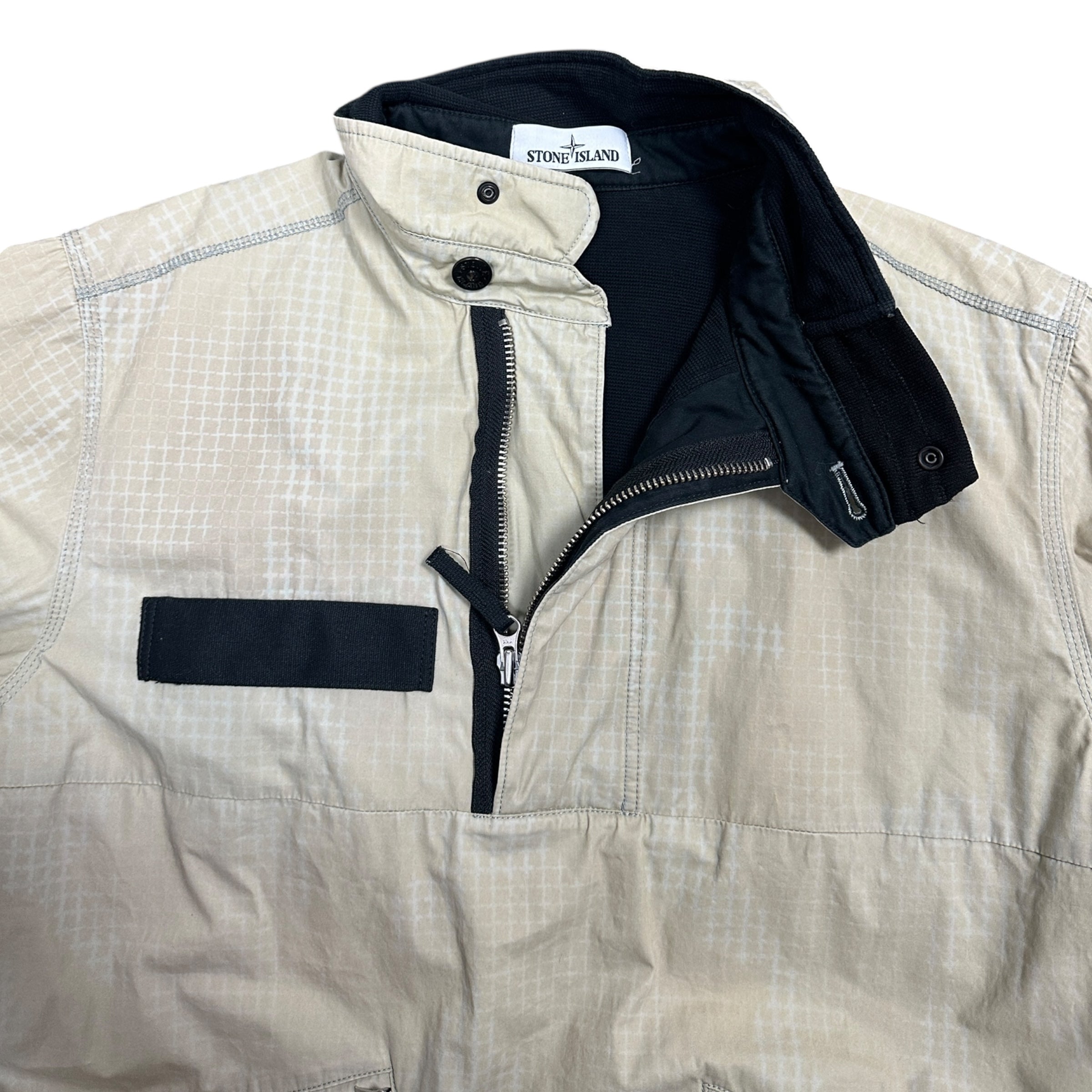 STONE ISLAND ICE JACKET CHECK GRID CAMO (XL)