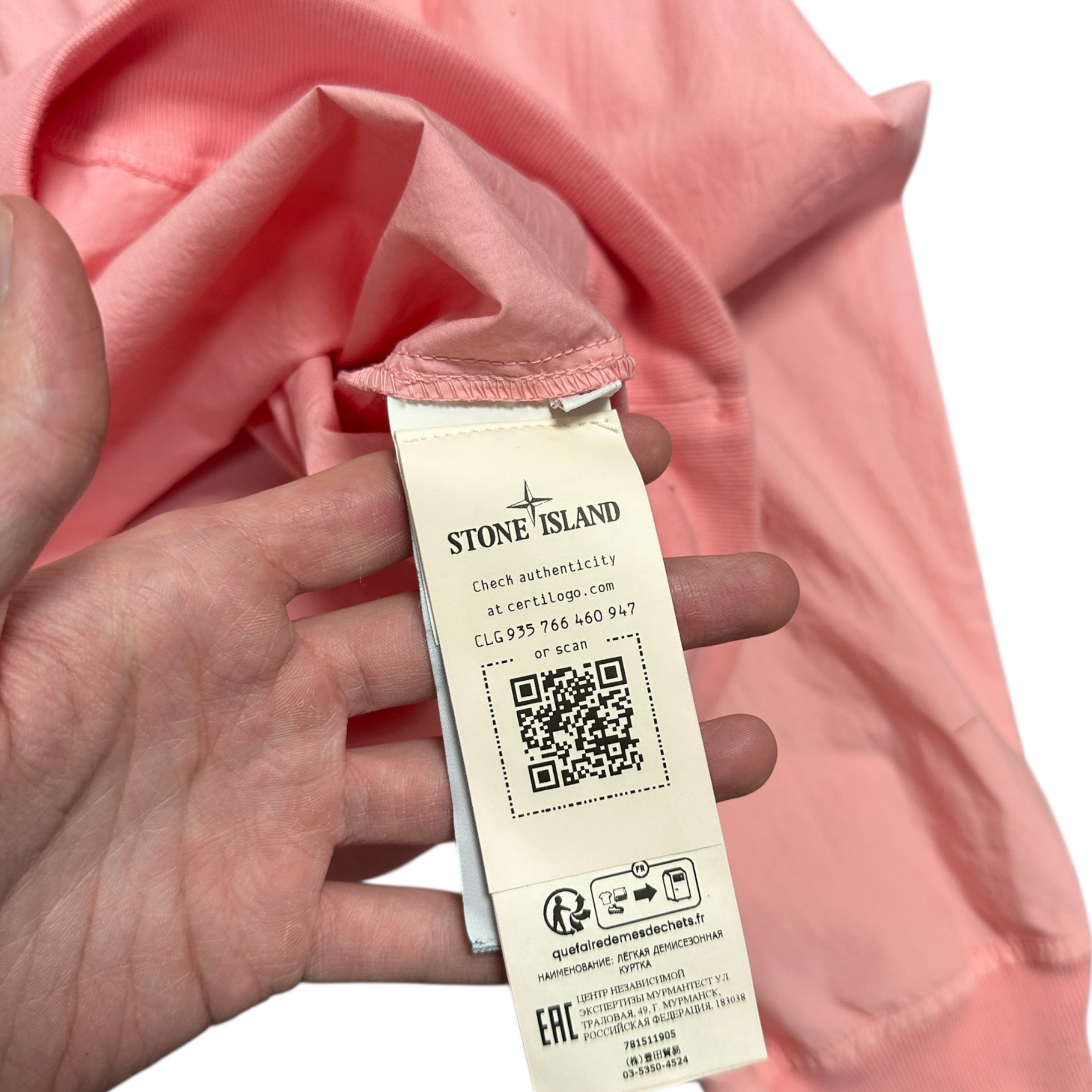 STONE ISLAND LIGHT COTTON TELA CREWNECK (M)