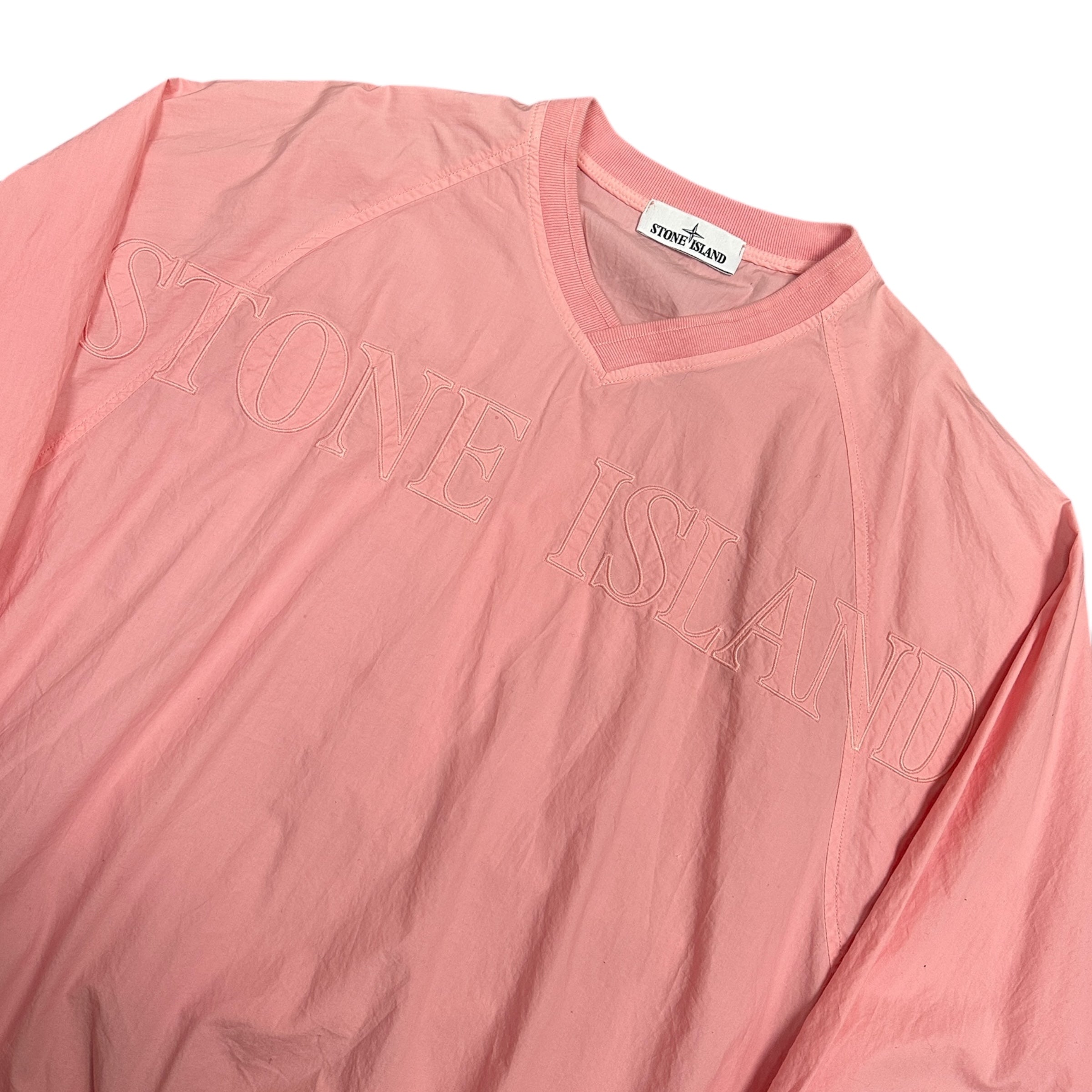 STONE ISLAND LIGHT COTTON TELA CREWNECK (M)