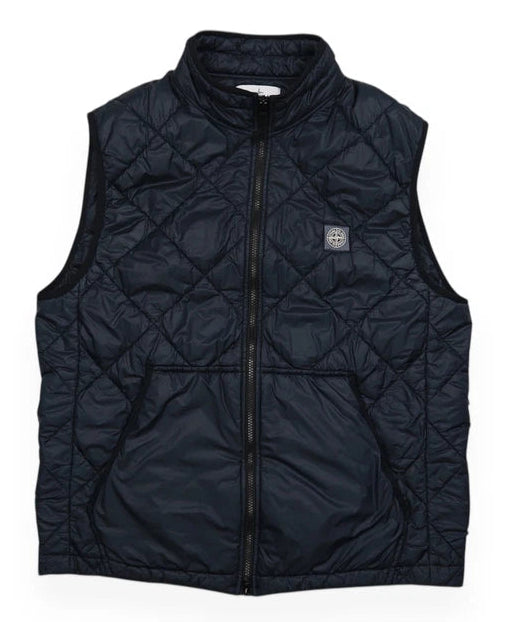 STONE ISLAND GILET BLACK (L)