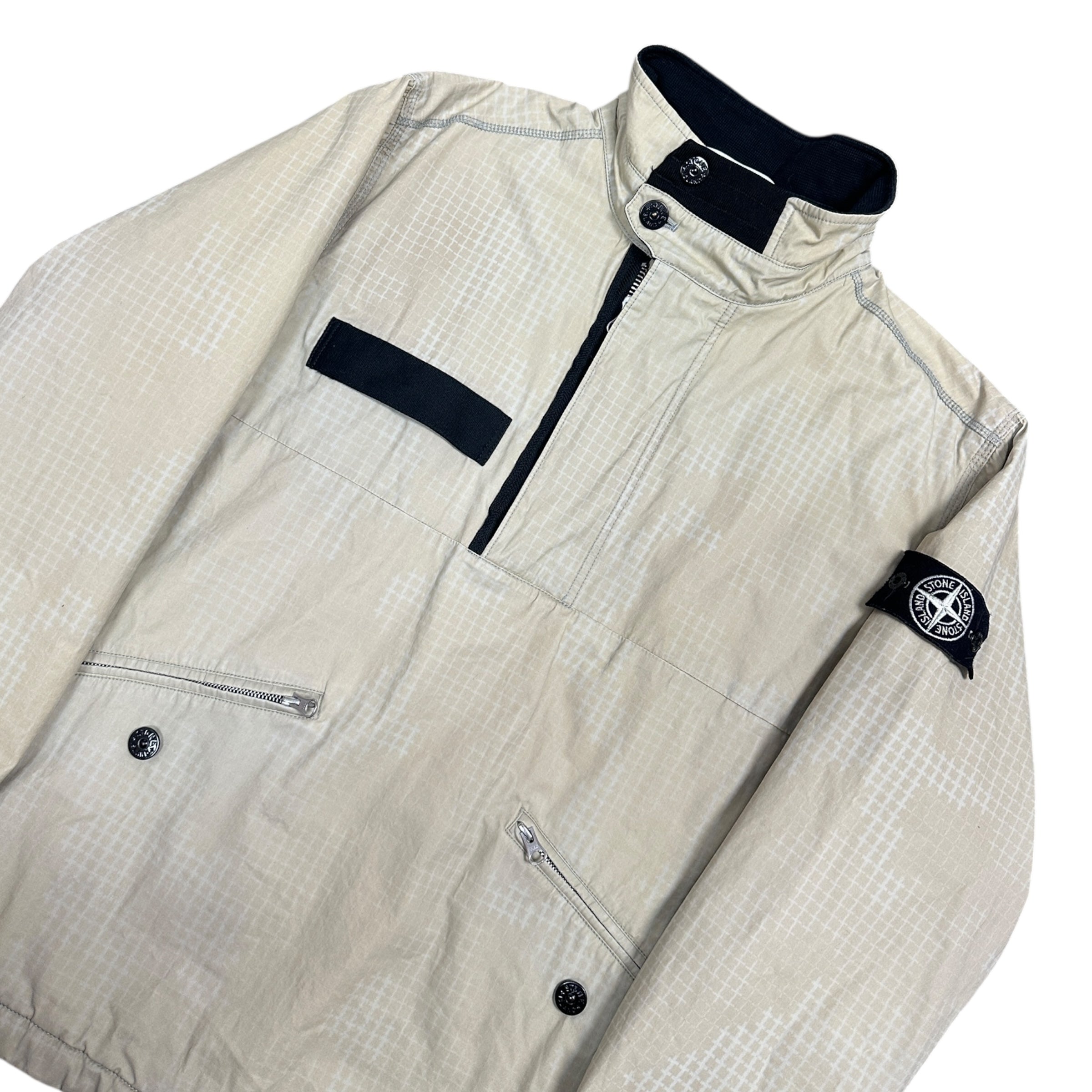 STONE ISLAND ICE JACKET CHECK GRID CAMO (XL)