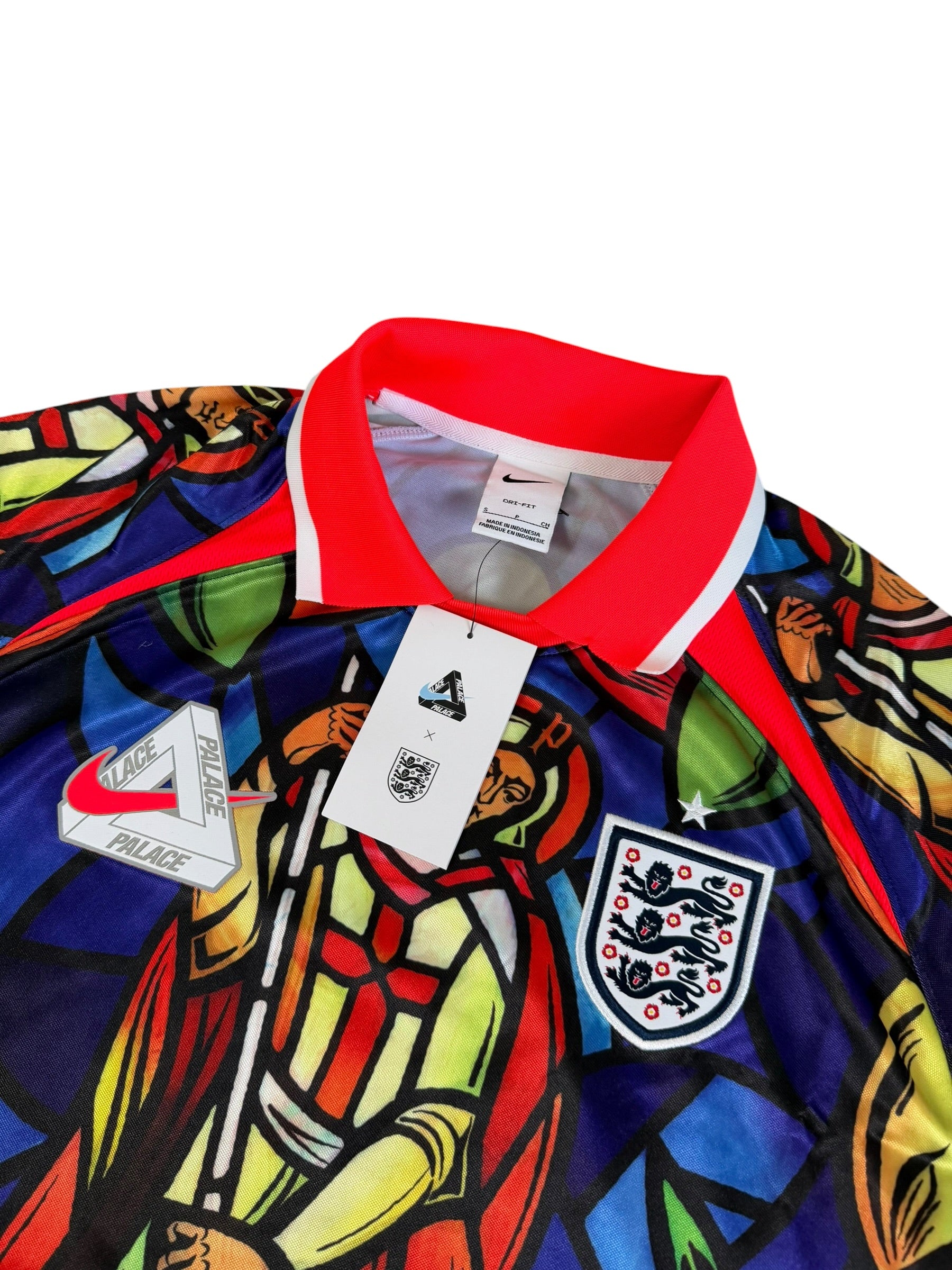 Palace x Nike England Dri-FIT Football Jersey (Small)