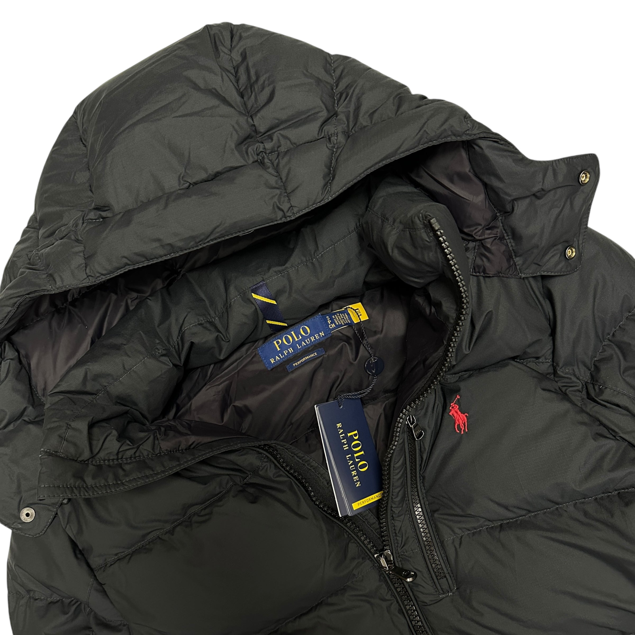 POLO RALPH LAUREN DOWN FILL HOODED PUFFER JACKET BNWT (S)