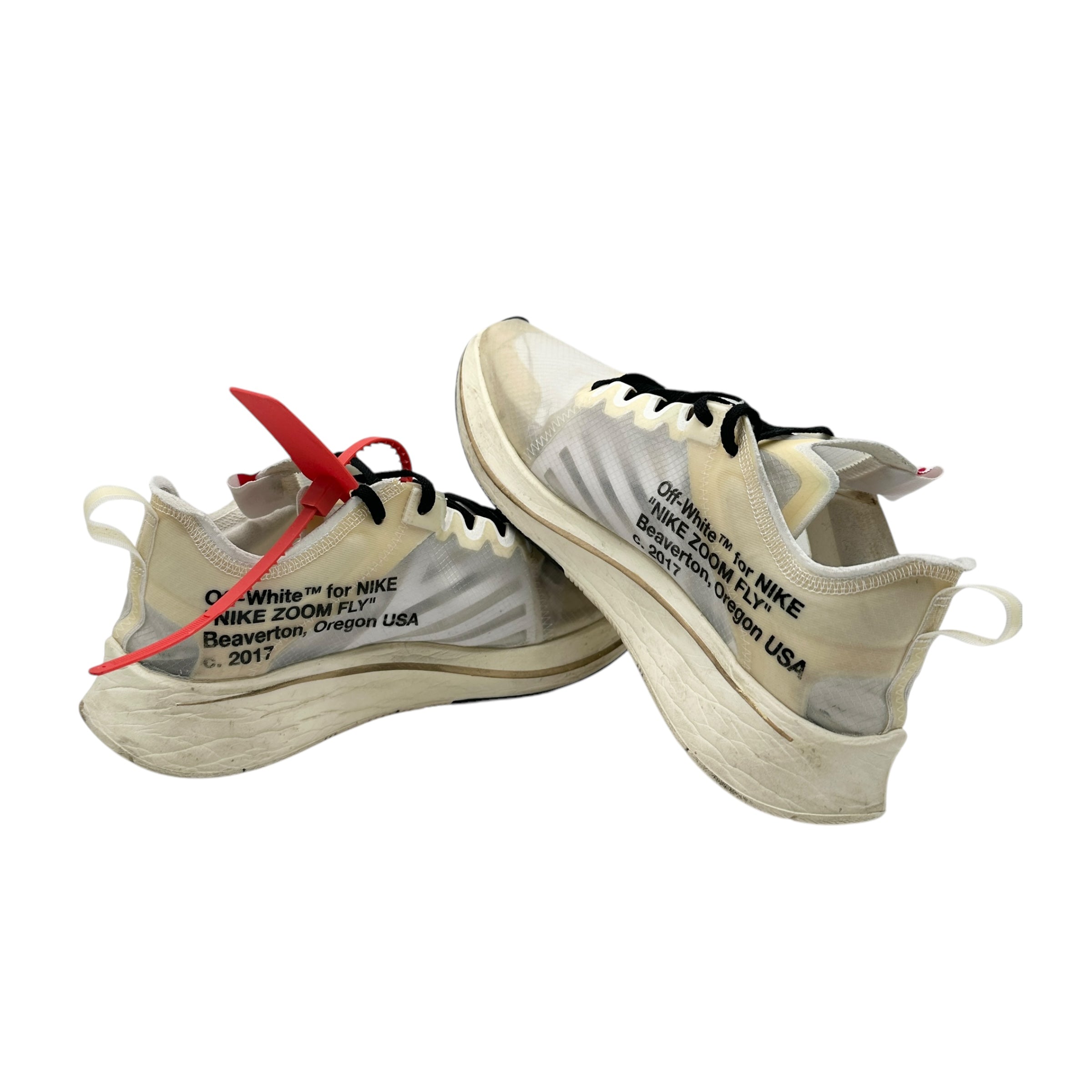 NIKE OFF WHITE ZOOM FLY 'THE TEN' (UK 8)