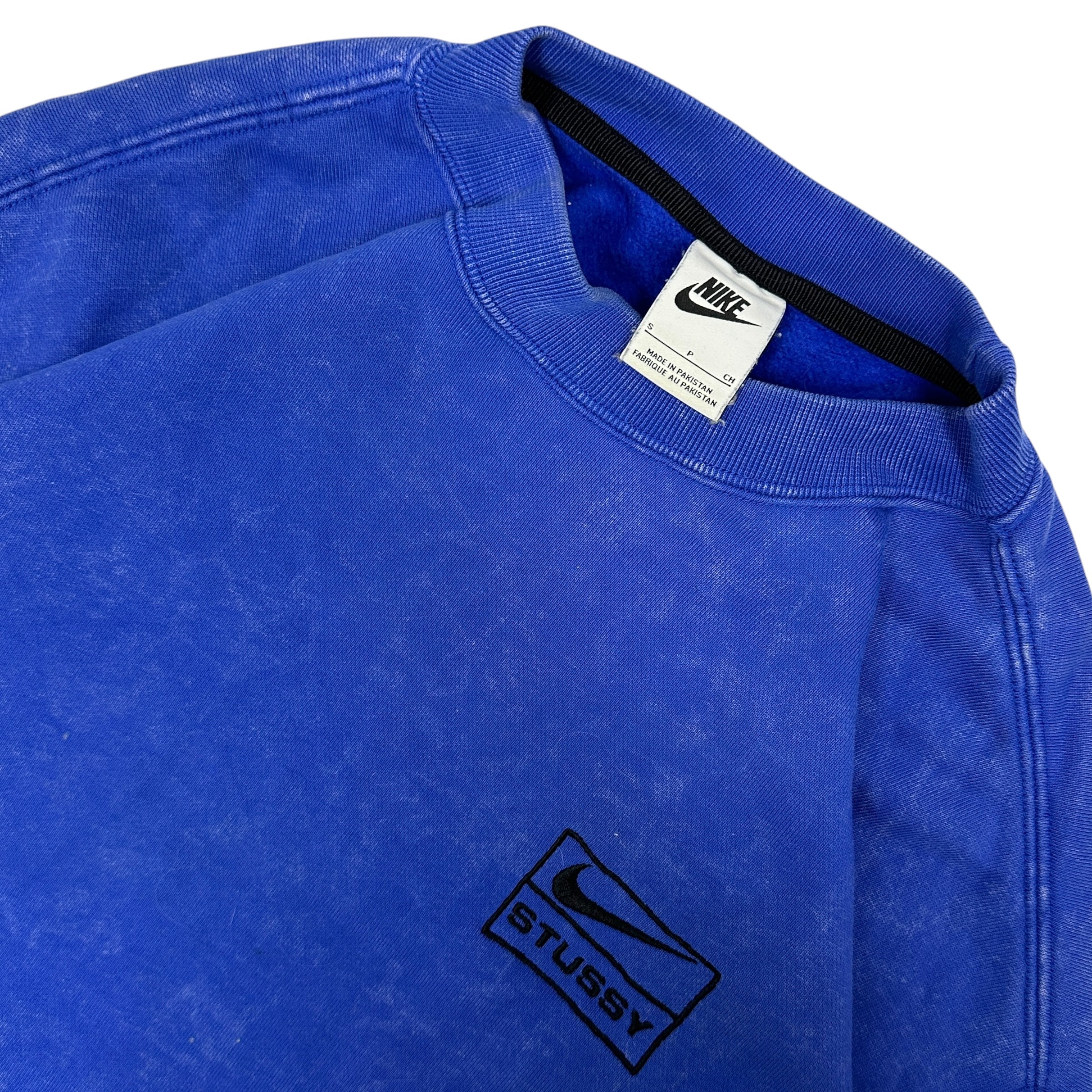 STUSSY NIKE CREWNECK BLUE (S)