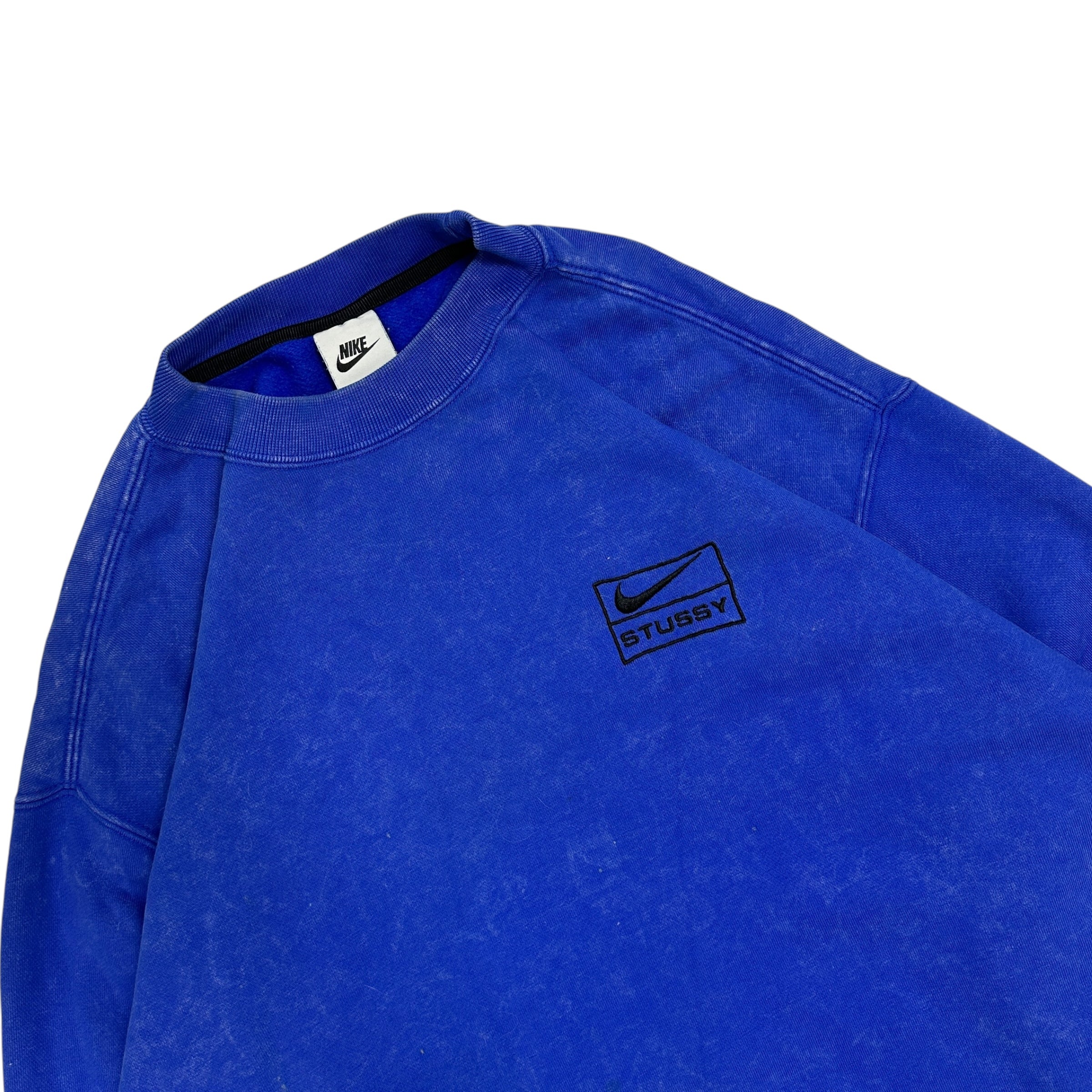 STUSSY NIKE CREWNECK BLUE (S)