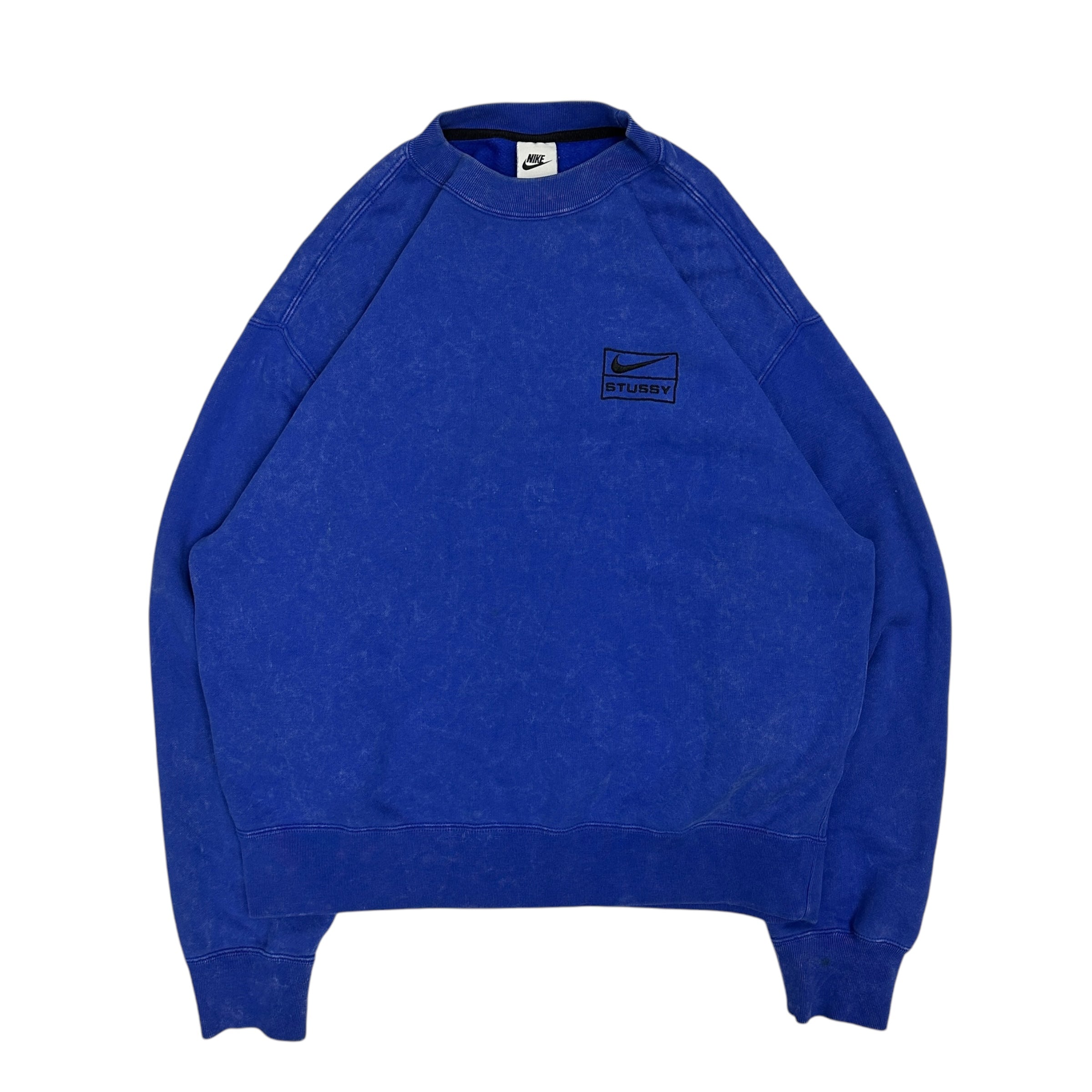 STUSSY NIKE CREWNECK BLUE (S)