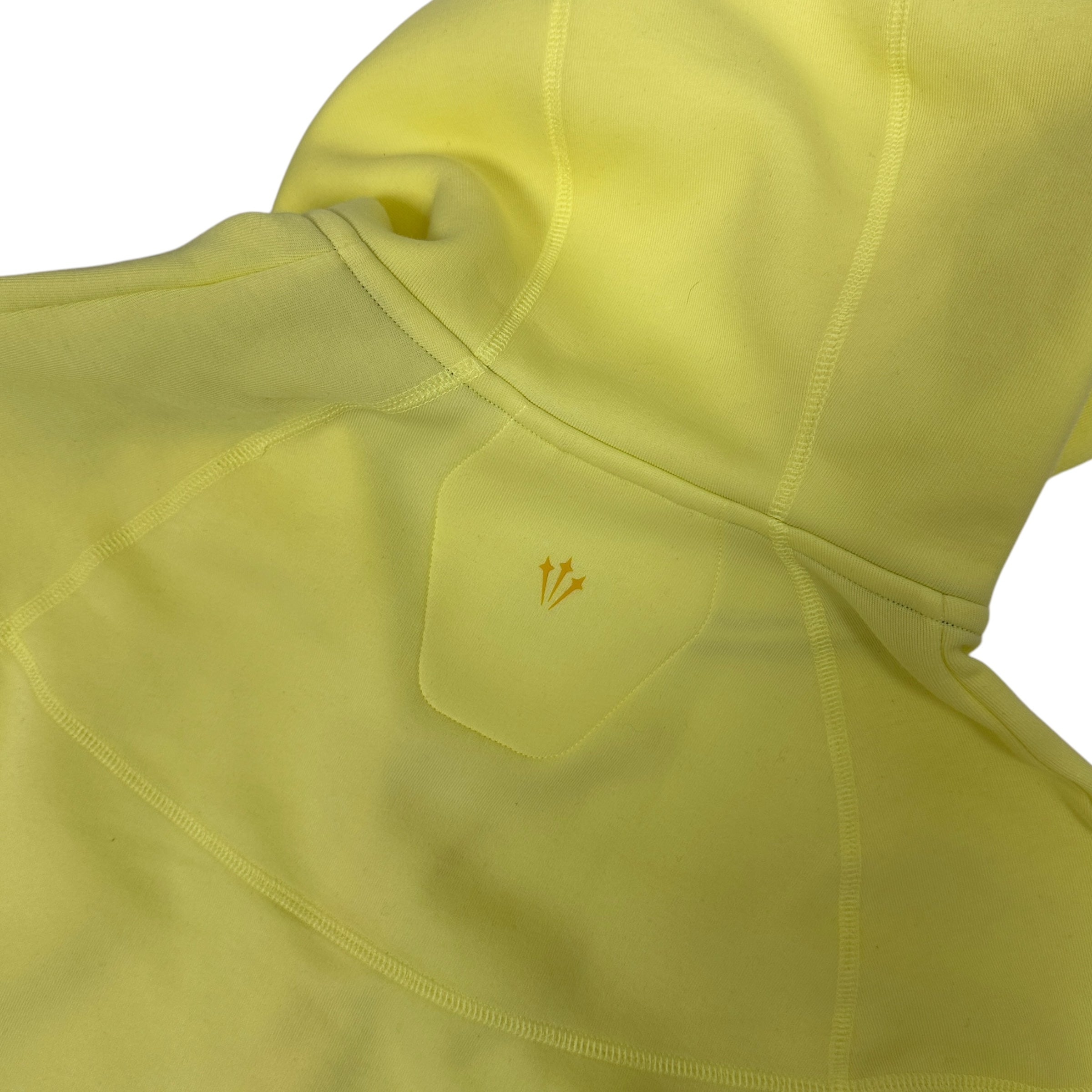 NOCTA ZIP UP HOODIE YELLOW BNWT (S)