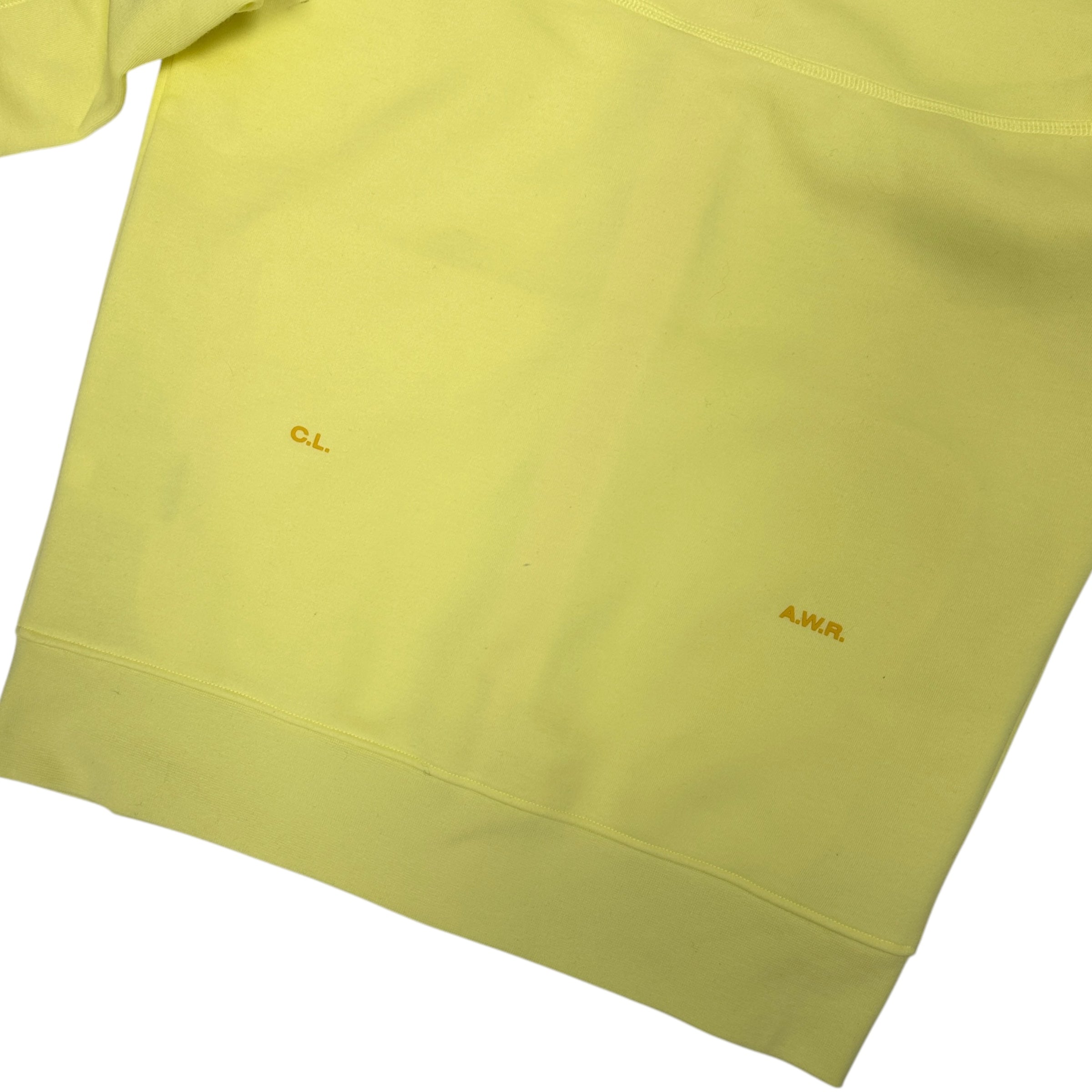 NOCTA ZIP UP HOODIE YELLOW BNWT (S)