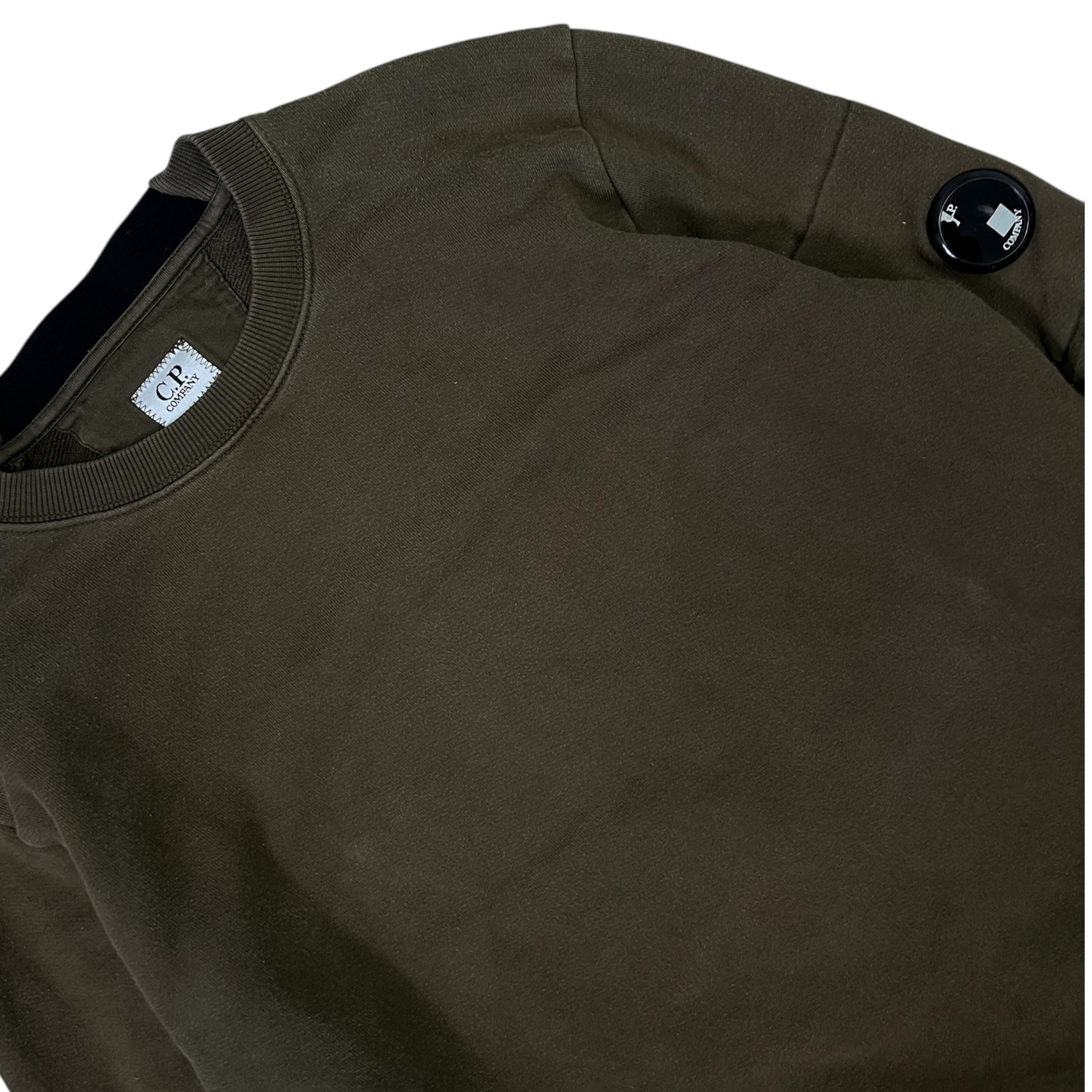 CP COMPANY CREWNECK GREEN (M)