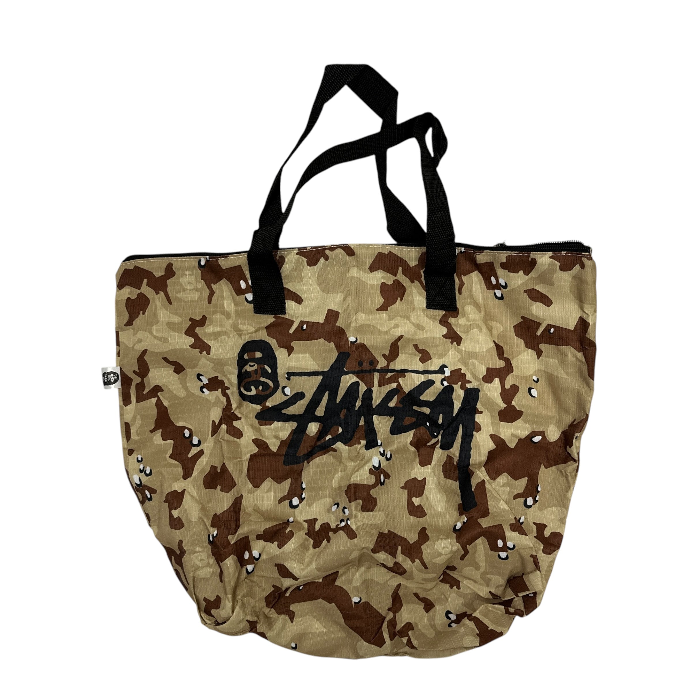 STUSSY X BAPE TOTE BAG