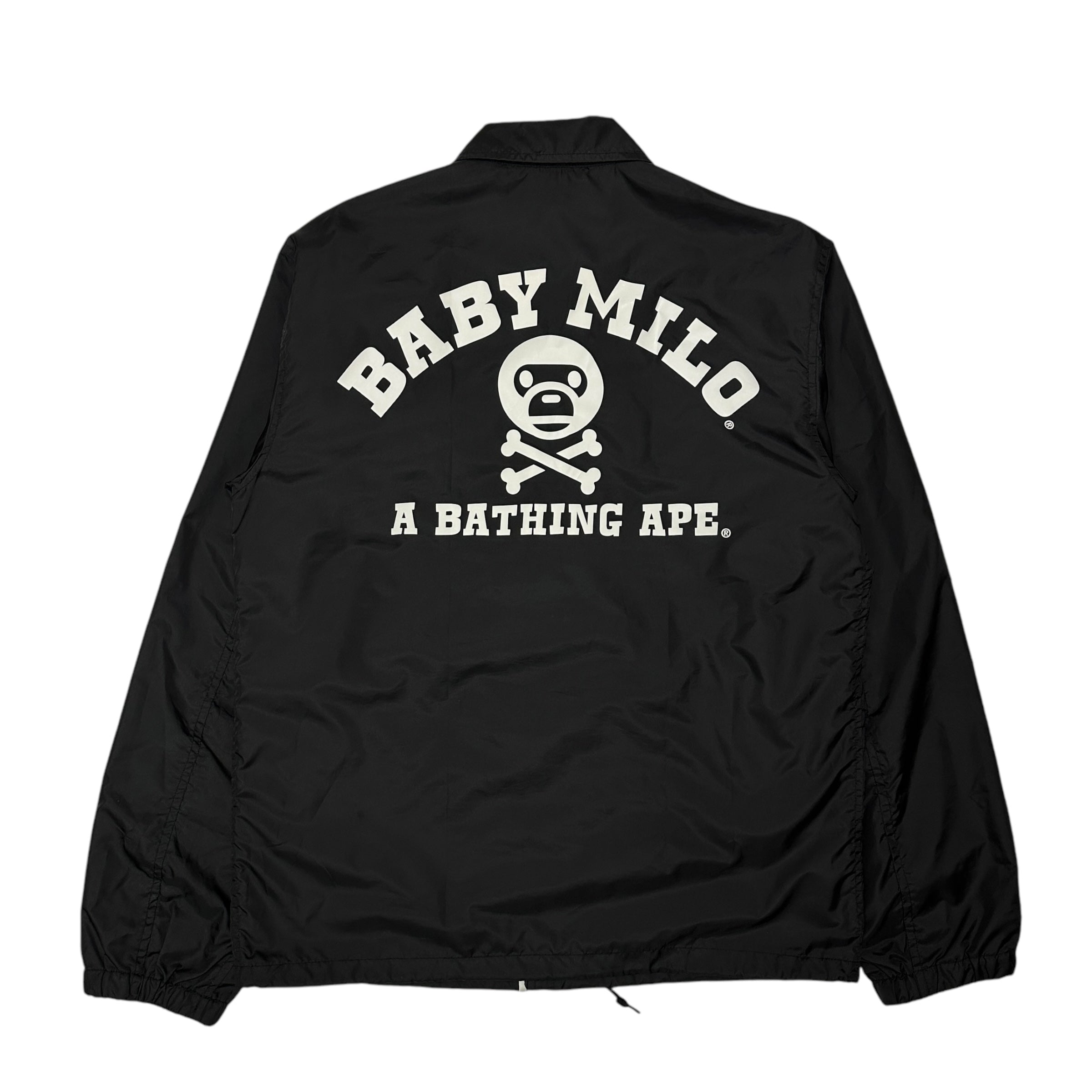 A BATHING APE COACH JACKET BLACK (S)