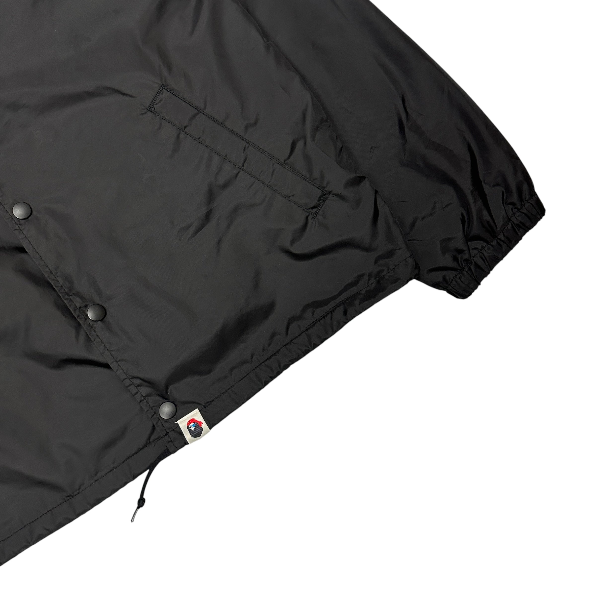 A BATHING APE COACH JACKET BLACK (S)