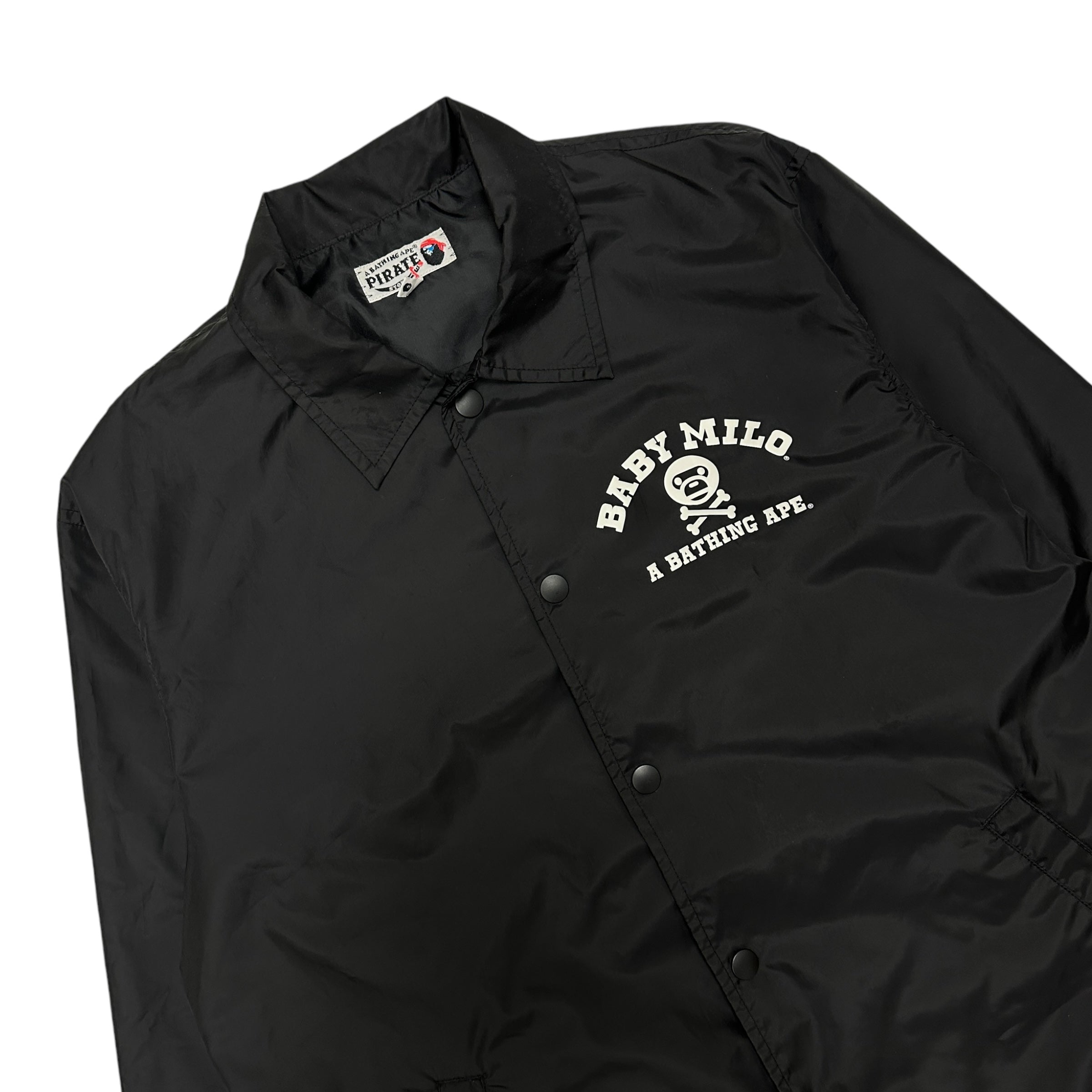 A BATHING APE COACH JACKET BLACK (S)