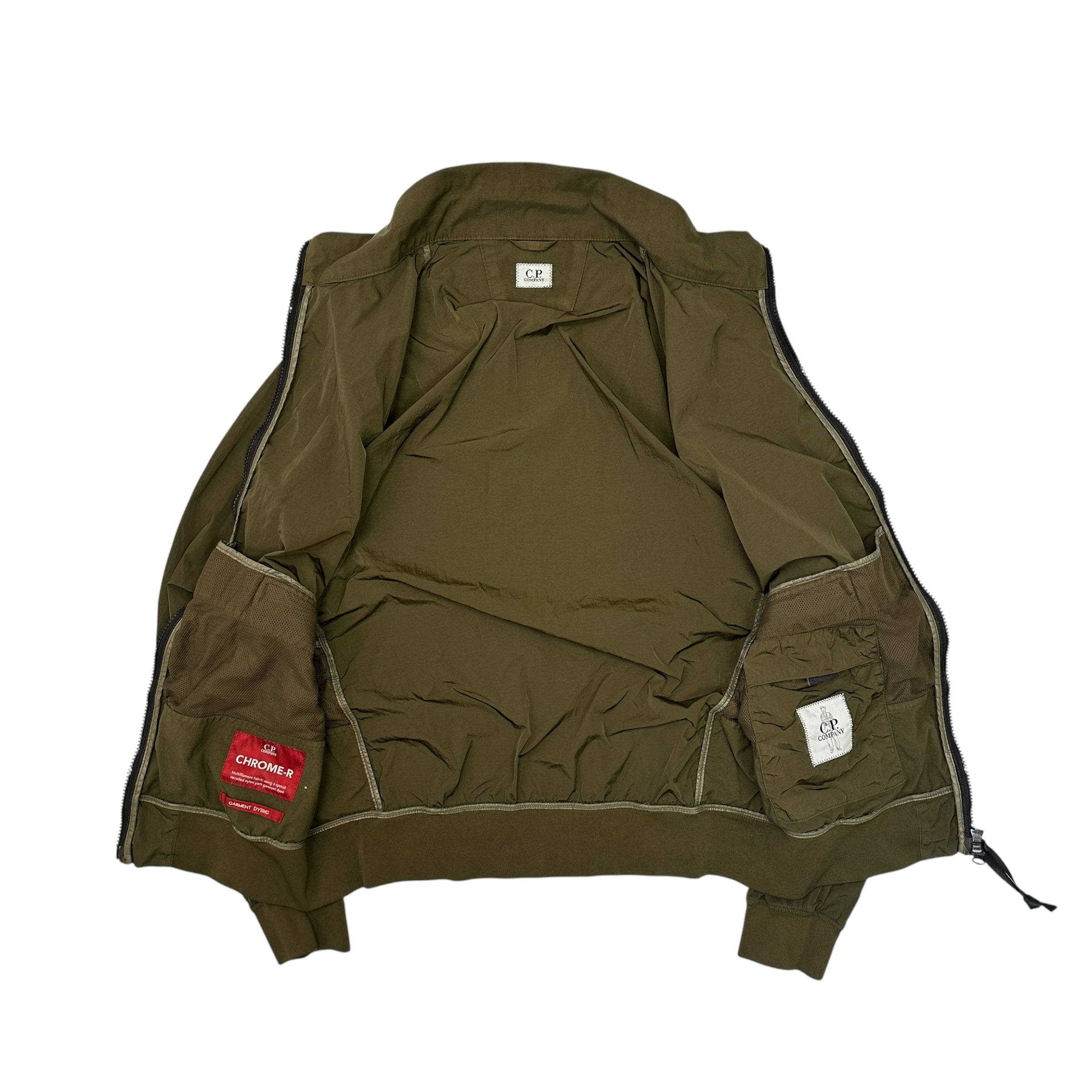 CP COMPANY CHROME-R BOMBER JACKET IVY GREEN (M)