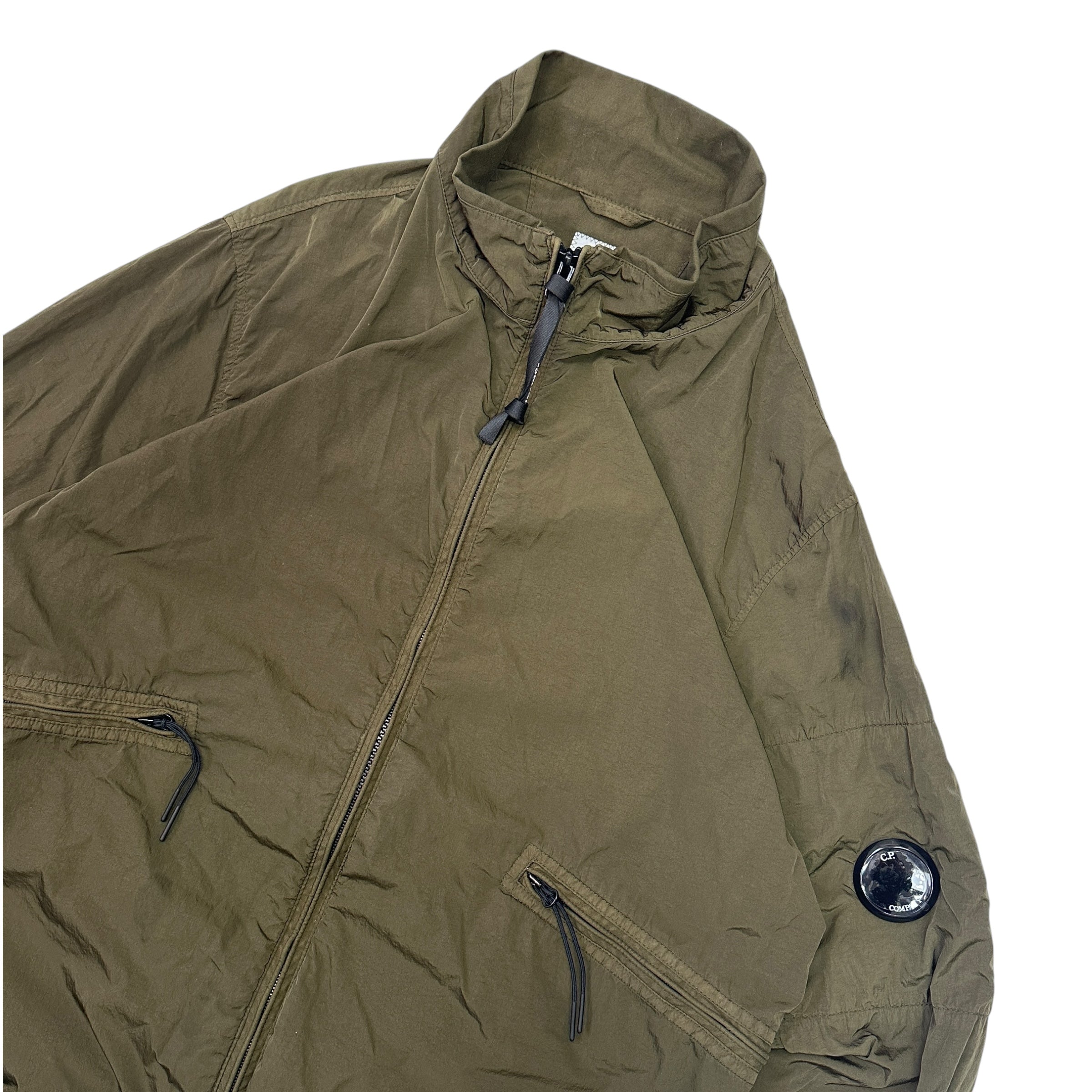 CP COMPANY CHROME-R BOMBER JACKET IVY GREEN (M)