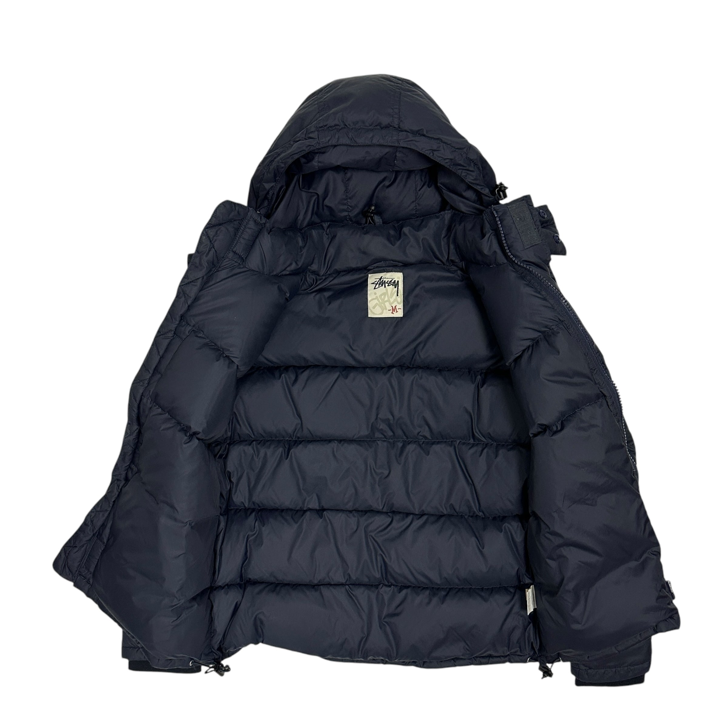 STUSSY PUFFER JACKET (GIRLS M)