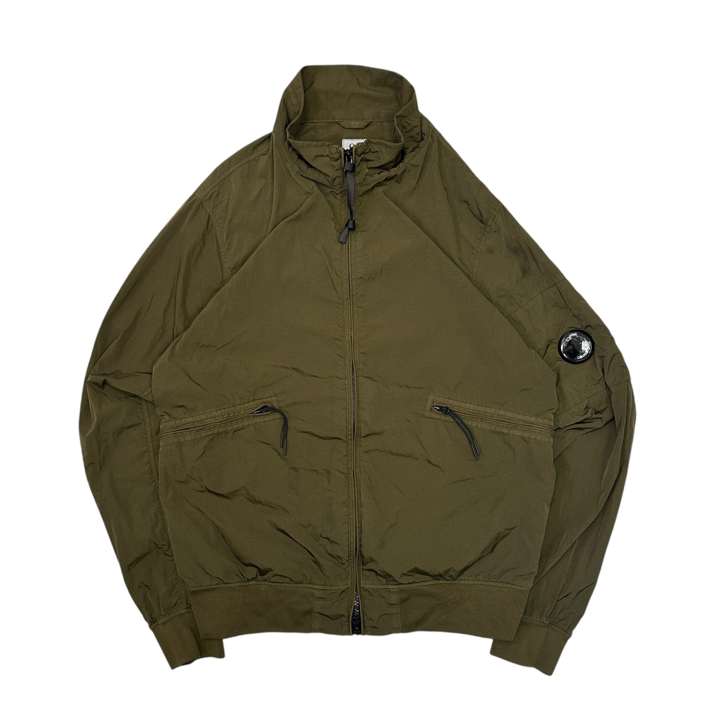 CP COMPANY CHROME-R BOMBER JACKET IVY GREEN (M)