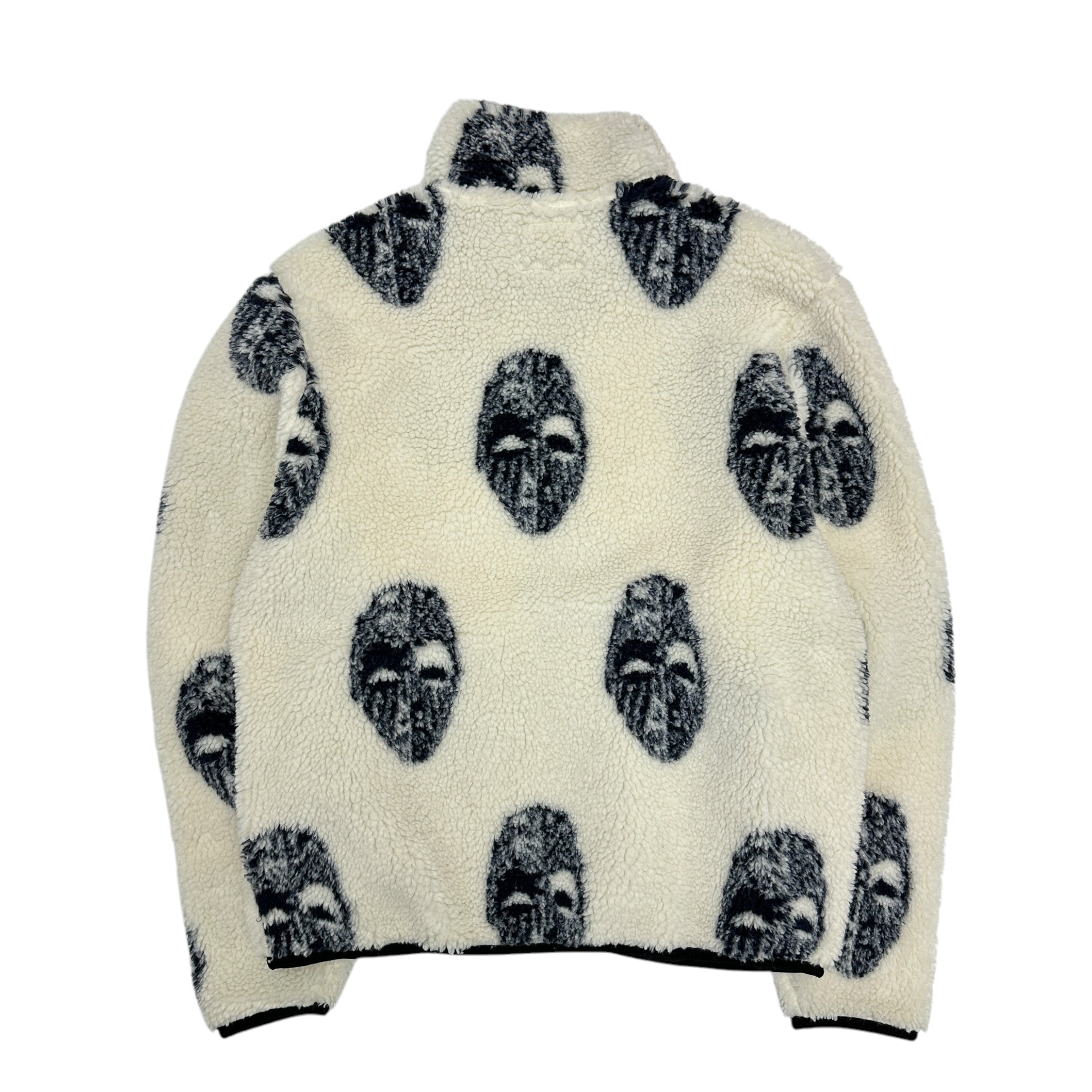 STUSSY MASK JAQUARD SHERPA FLEECE (M)