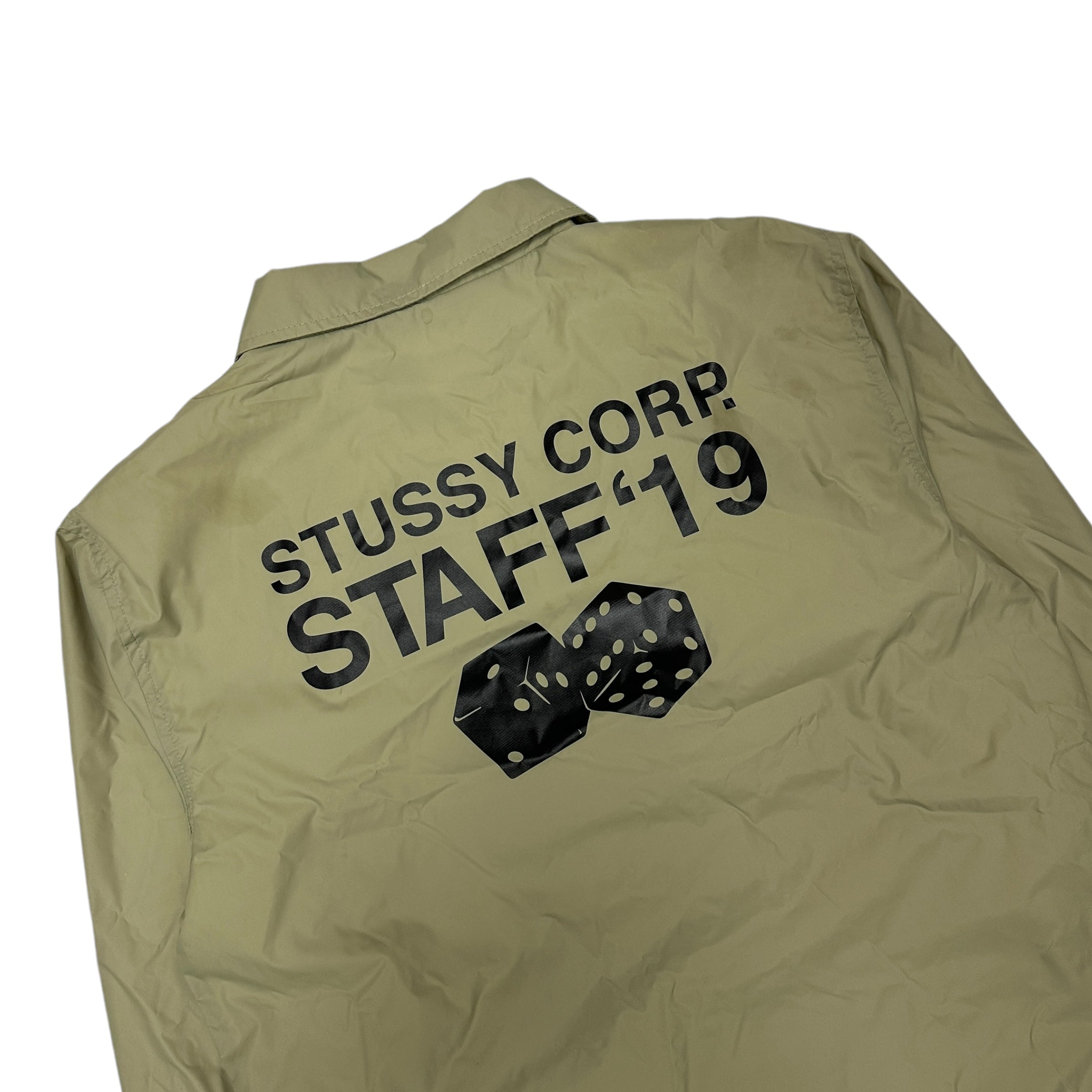 STUSSY CORP COACH JACKET (S)