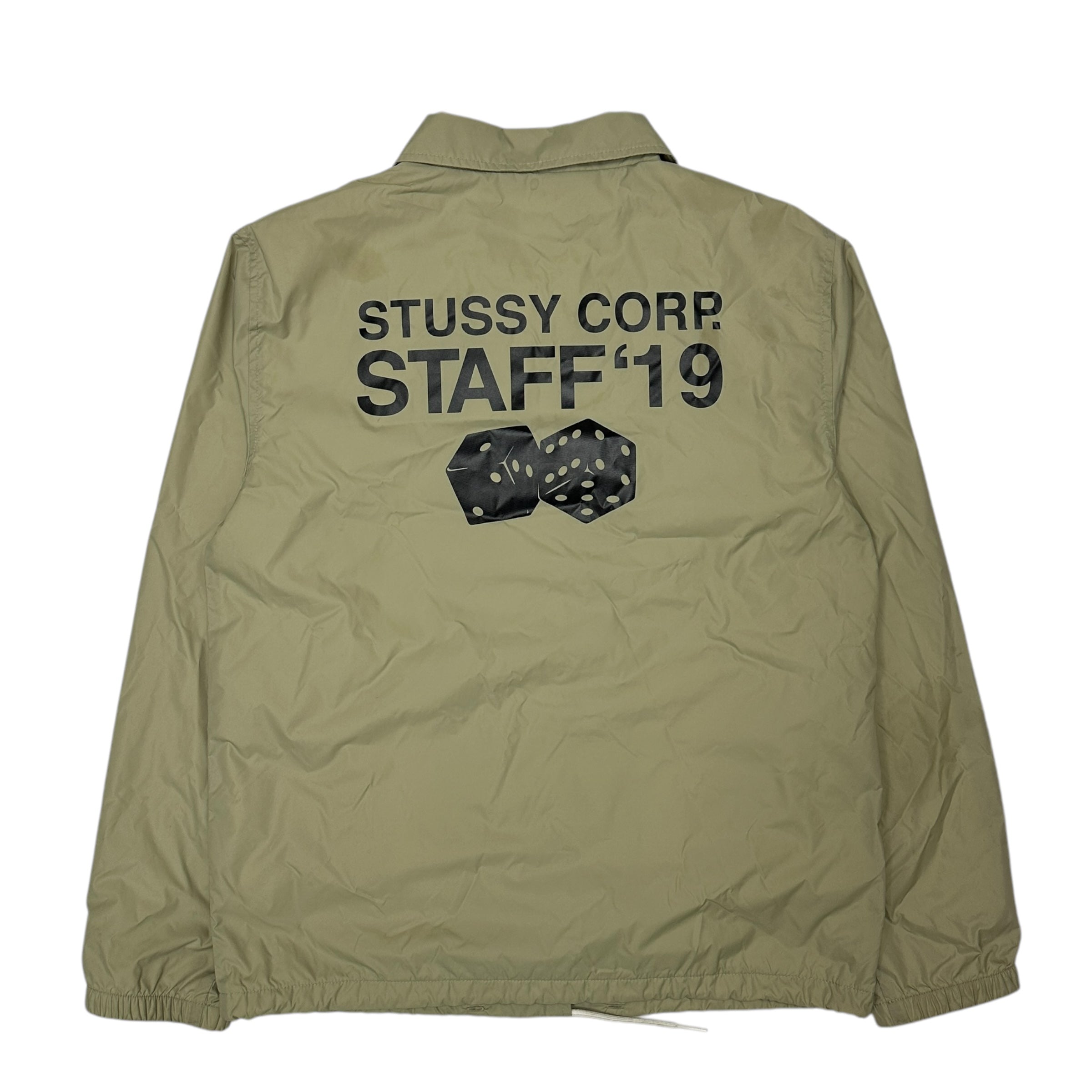 STUSSY CORP COACH JACKET (S)