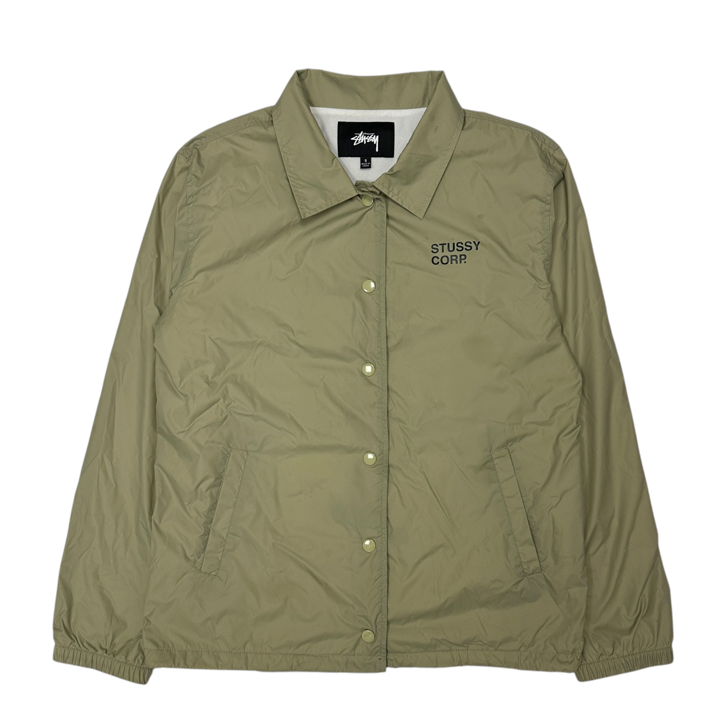 STUSSY CORP COACH JACKET (S)