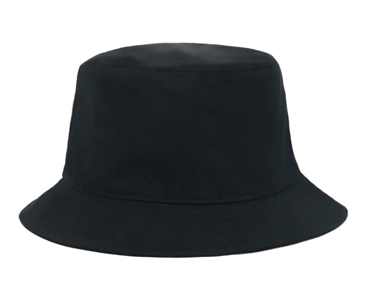 STONE ISLAND BLACK BUCKET HAT (L)