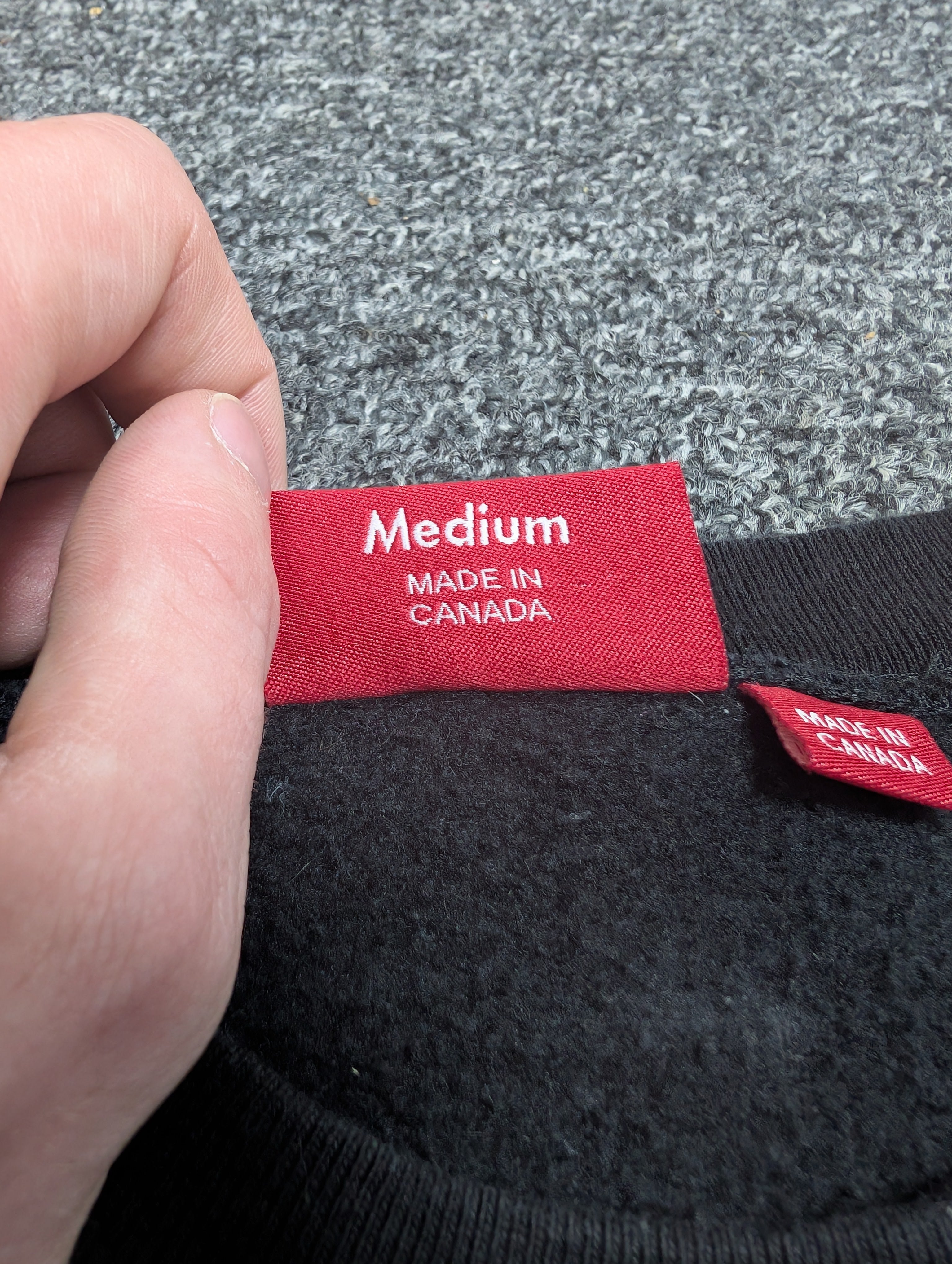 SUPREME BOX LOGO CREW NECK (M)